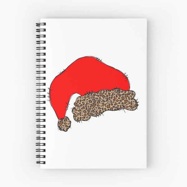 Item preview, Leopard Print Santa Hat designed and sold by RobinLynneDes.