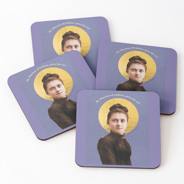 Item preview, St. Therese Little Flower Holy Card Design designed and sold by emma-pano.