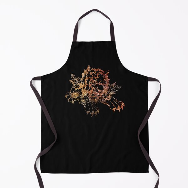 Item preview, Golden Glitter Floral Tiger - 2022 Year of the Tiger designed and sold by Trinket-Trickster.