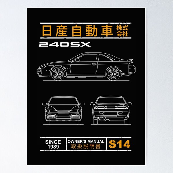 Blueprint of the Skyline R34