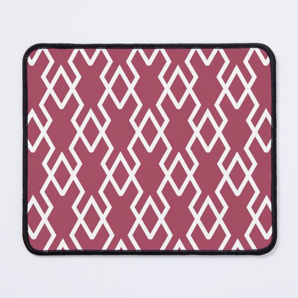 Item preview, Pink and White Tessellation Line Pattern 19 Pairs Diamond Vogel 2022 Popular Colour Obsession 1130 designed and sold by ColorOfTheYears.