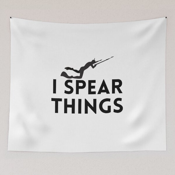 Item preview, I Spear Things - Funny Spearfishing idea -Diving Gift, SpearFishing ideas - Gift For Her Diving & For Him designed and sold by Live  Today.