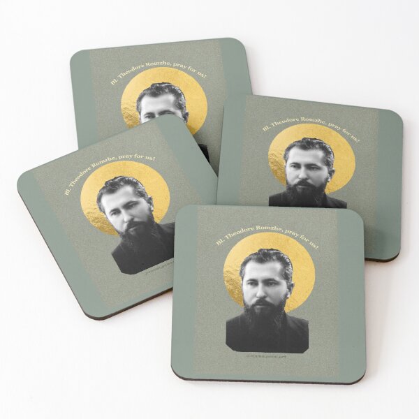 Item preview, Bl. Theodore Romzhe Holy Card Design  designed and sold by emma-pano.