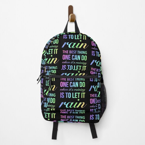 Item preview, The Best Thing One Can Do When It's Raining Is To Let It Rain - The Meaningful Positive Quotes designed and sold by Delandor.