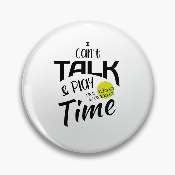 Item preview, Funny Pickleball I Can't Talk and Play designed and sold by whyitsme.