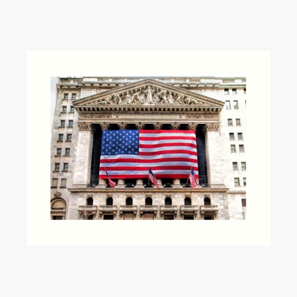 Item preview, New York Stock Exchange Flag designed and sold by Christopher Arndt.