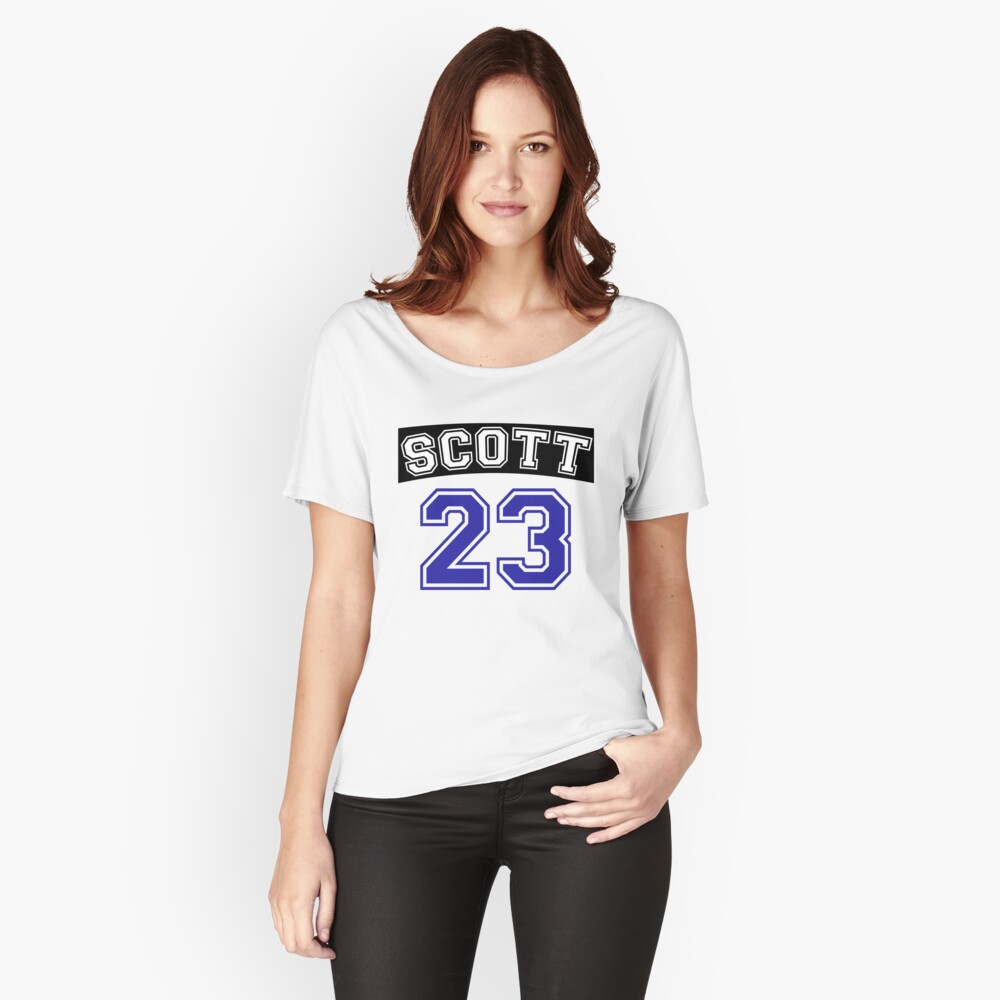 scott 23 one tree hill ravens jersey v2 A-Line Dress for Sale by  lunalovebad