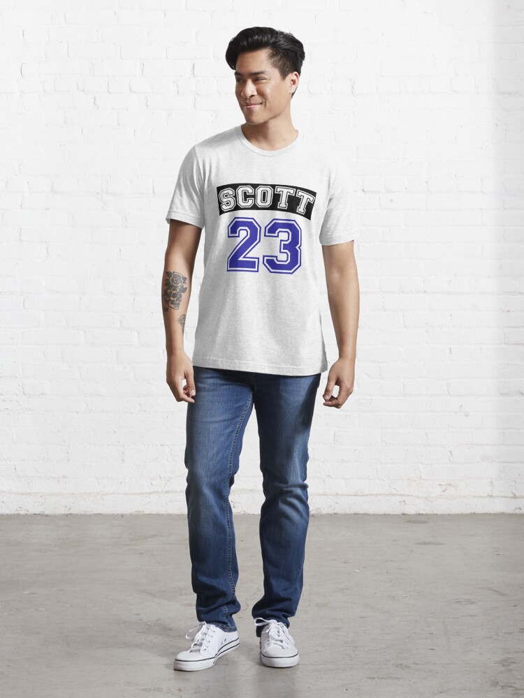 scott 23 one tree hill ravens jersey v2 Fitted Scoop T-Shirt for Sale by  lunalovebad