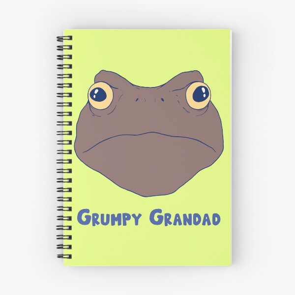 Item preview, Grumpy Grandad Toad Face designed and sold by elevenkivi.