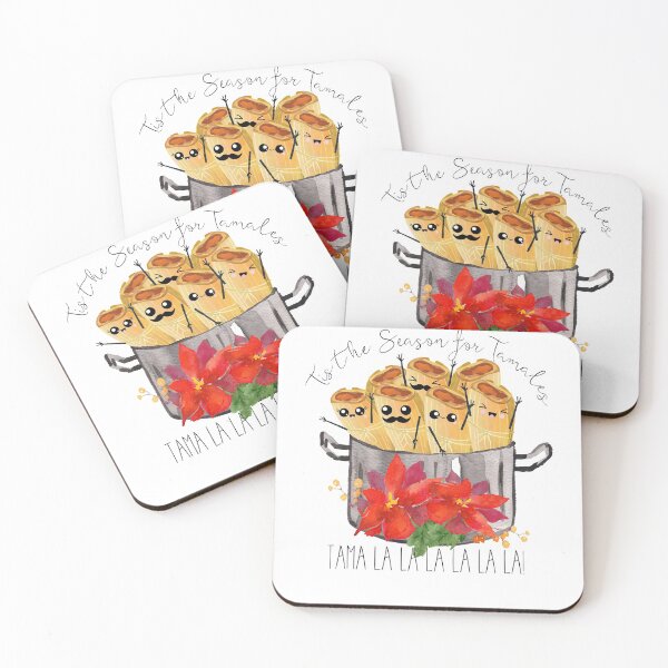 Item preview, Tis the Season for Tamales tama la la Christmas mexican food designed and sold by PoochmamaDes.