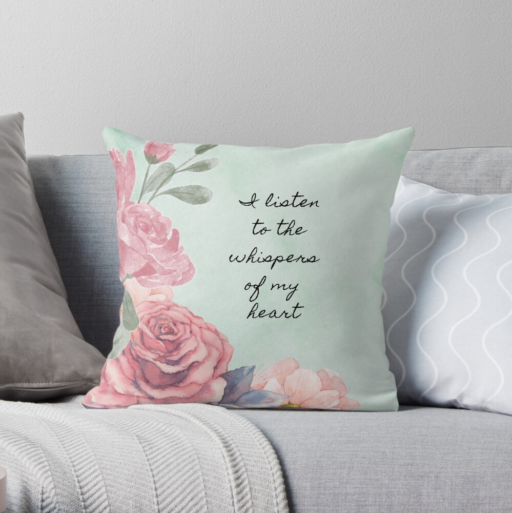 Item preview, Throw Pillow designed and sold by embodiedg.