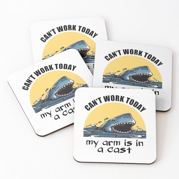 Item preview, Can't Work Today My Arm is in A Cast With Quotes designed and sold by medbouk1.
