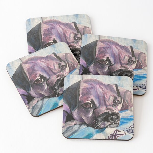 Item preview, Cuadro Mutt Morado designed and sold by Nevalove04.