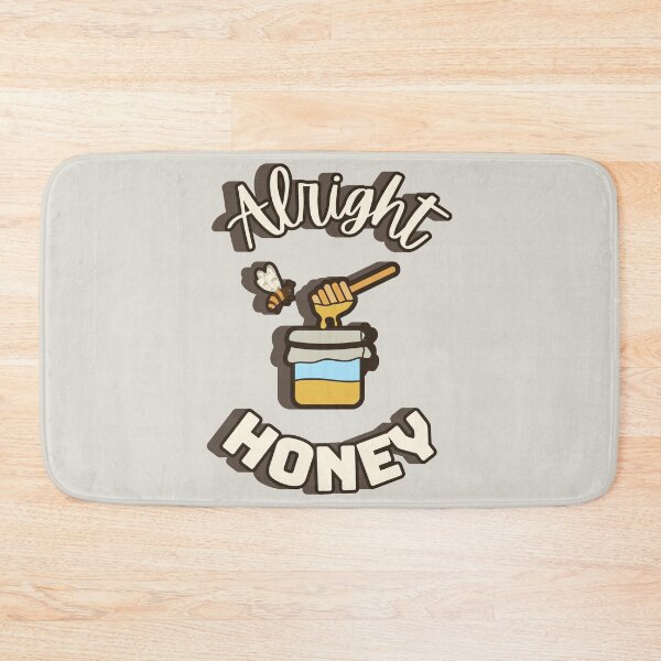 Item preview, Alright Honey Cute Honey Jar And Bee  designed and sold by TrulyEpoque.