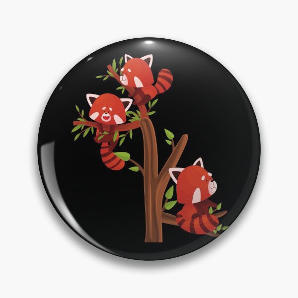 Item preview, Three Lovely Red Pandas designed and sold by Serotonin4u.