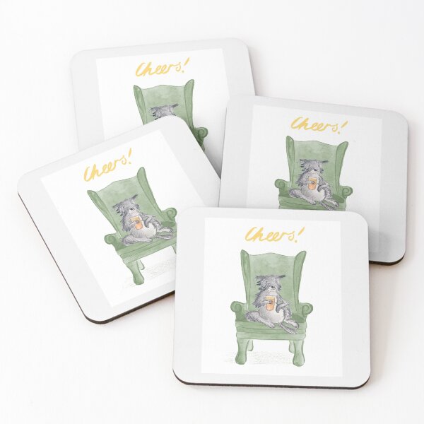 Item preview, Cheers! Dog with pint designed and sold by siskikalla.