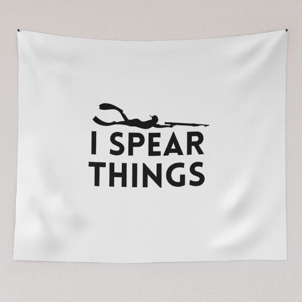 Item preview, I Spear Things Funny Fishing Spearfishing -Diving Gift, Fishing Gift For Her Diving Gift For Him designed and sold by Live  Today.