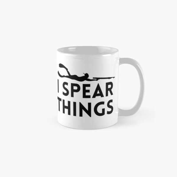 Spearfishing Gifts for Men Him Women Her Funny Coffee Mug Funny Diving Birthday 