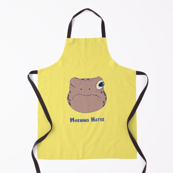 Item preview, Grumpy frog face - I am not a morning person - Morning Hater designed and sold by elevenkivi.
