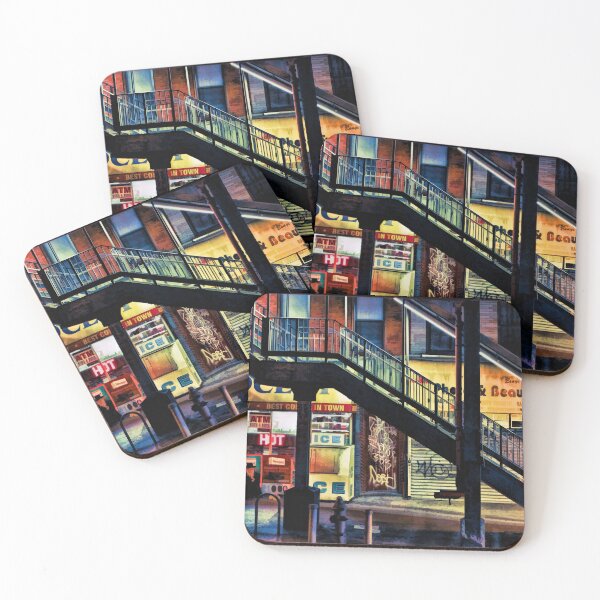 Item preview, New York City Elevated Subway Stairs designed and sold by Christopher Arndt.