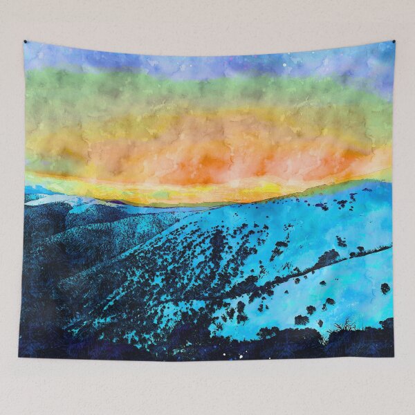 Item preview, Mount Hotham Sunset designed and sold by Earth-Magic.