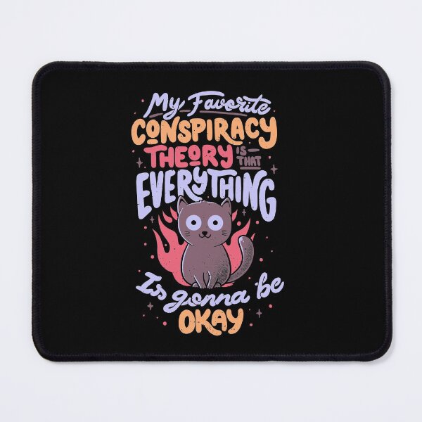 Item preview, Conspiracy Theory - Cute Funny Quote Evil Cat Gift designed and sold by EduEly.