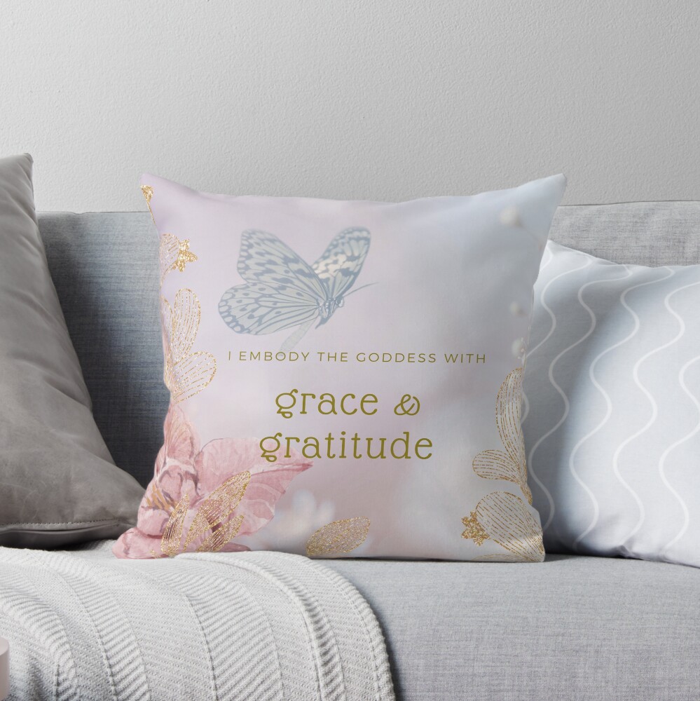 Item preview, Throw Pillow designed and sold by embodiedg.