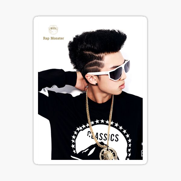 BTS RM, 2 Cool 4 Skool photoshoot. Sticker