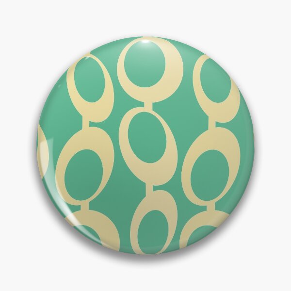 Item preview, Mid Century Modern Bubbles on Turquoise designed and sold by LisWilliams.