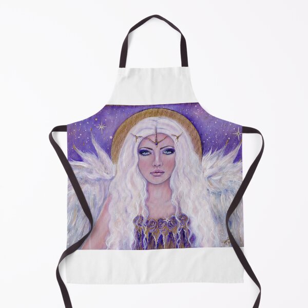 Item preview, The watcher purple angel fantasy art by Renee Lavoie designed and sold by Renee Lavoie.