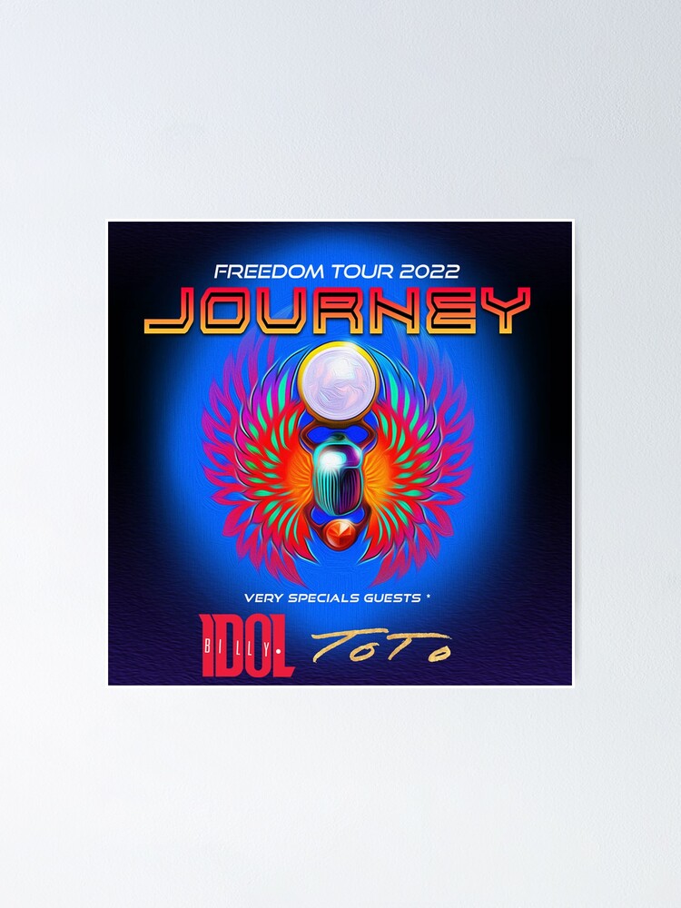"journey band tour 2022 masdes" Poster for Sale by relljeffre Redbubble