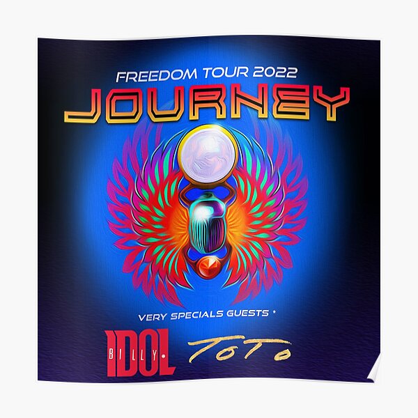 "journey band tour 2022 masdes" Poster for Sale by relljeffre Redbubble