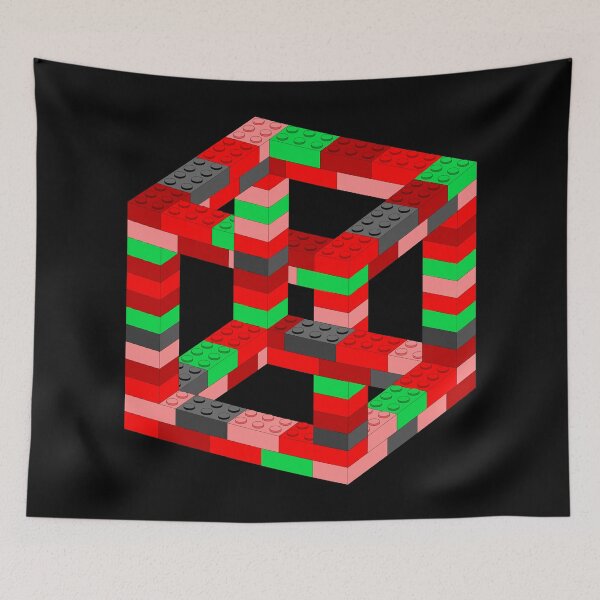 Item preview, Impossible Cube Bricks Red Version designed and sold by TingesOfPzazz.