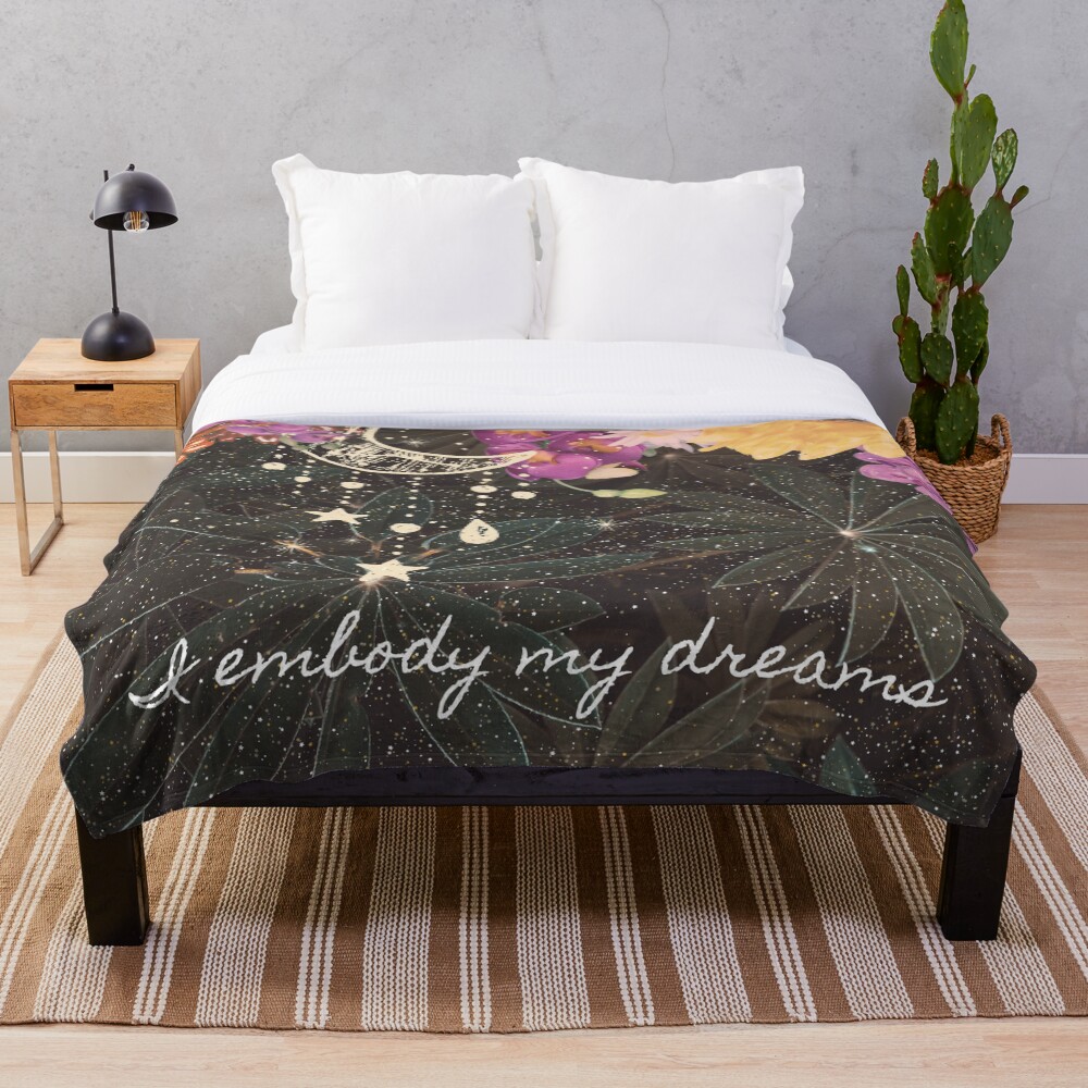 Item preview, Throw Blanket designed and sold by embodiedg.