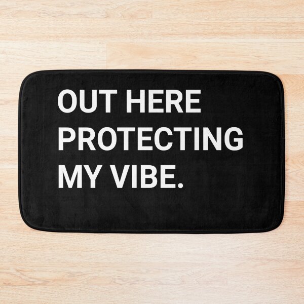 Item preview, Out Here Protecting My Vibe T-shirt,Christmas Gift Idea,Graphic Tee designed and sold by Djikou.