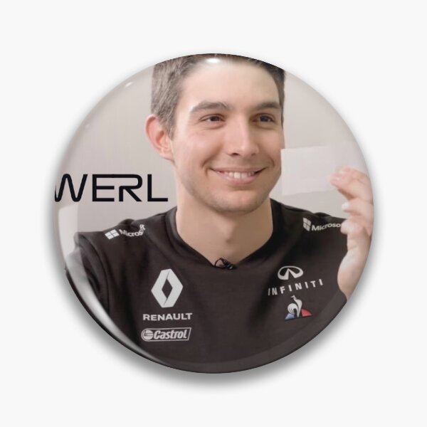Item preview, Esteban Ocon saying squirrel designed and sold by llaurabrady.