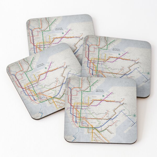 Item preview, New York City Subway Map designed and sold by Christopher Arndt.