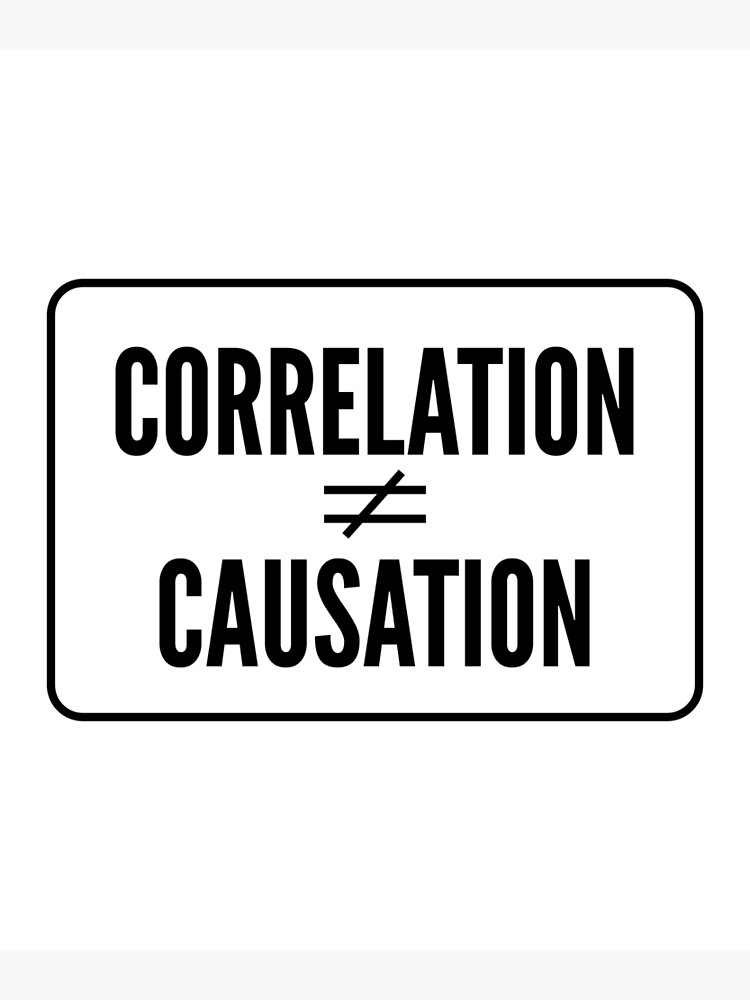 Correlation does not equal causation scientific principle premium