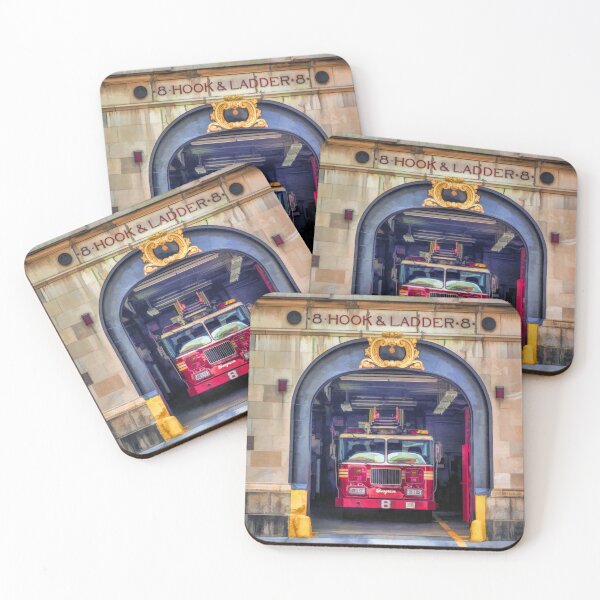 Item preview, New York City Firehouse Company 8 designed and sold by Christopher Arndt.