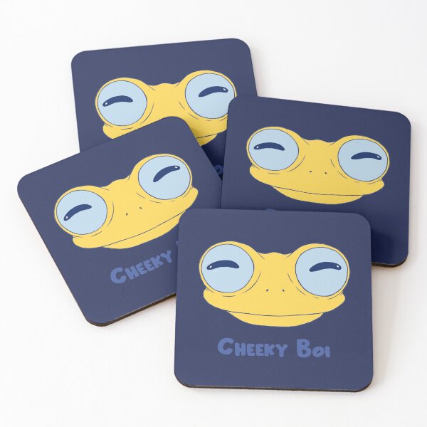 Item preview, Cheeky Boi Frog Face designed and sold by elevenkivi.