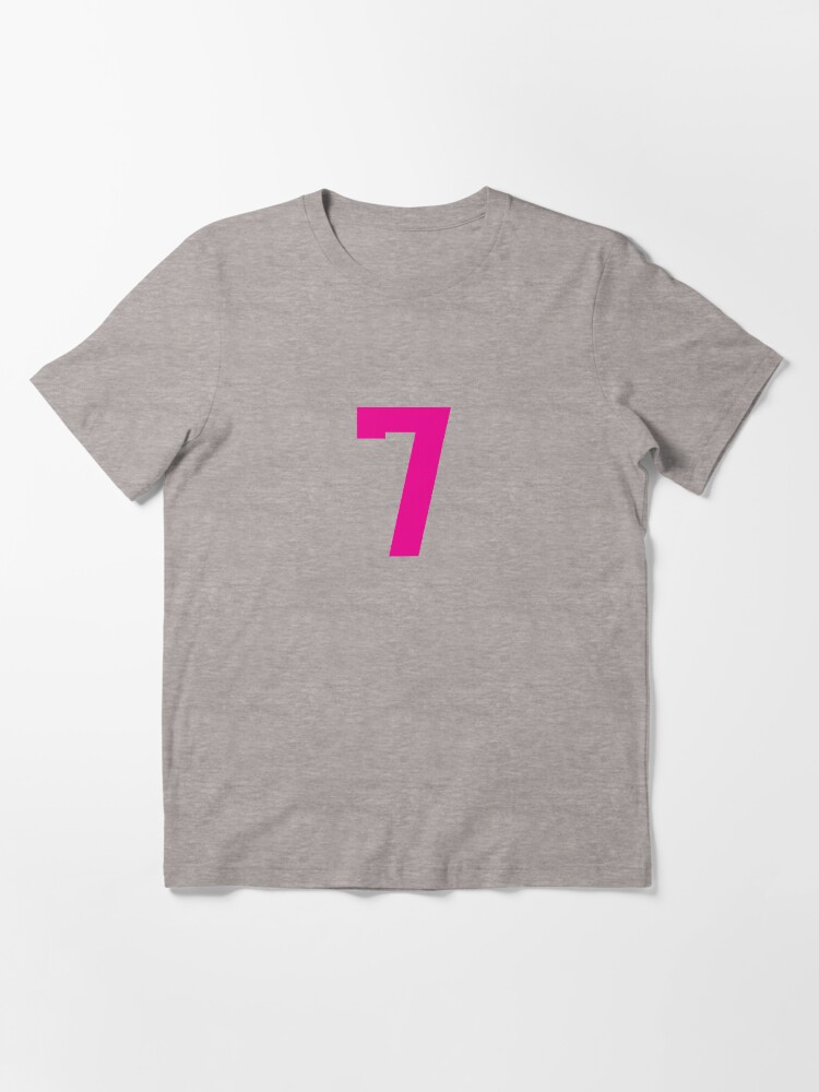 Pink 7 Simply the number seven on shirts and stuff. Essential T-Shirt