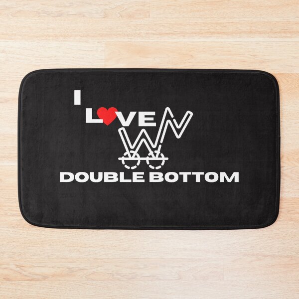 Item preview, I Love double bottom- Funny – Chart lover - Unique gift for stock market, crypto, options trader, forex traders and day traders  designed and sold by TradingTeesKids.