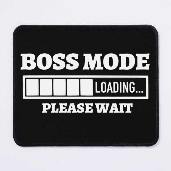 Item preview, Boss mode loading please wait designed and sold by pnkpopcorn.