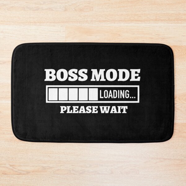 Item preview, Boss mode loading please wait designed and sold by pnkpopcorn.