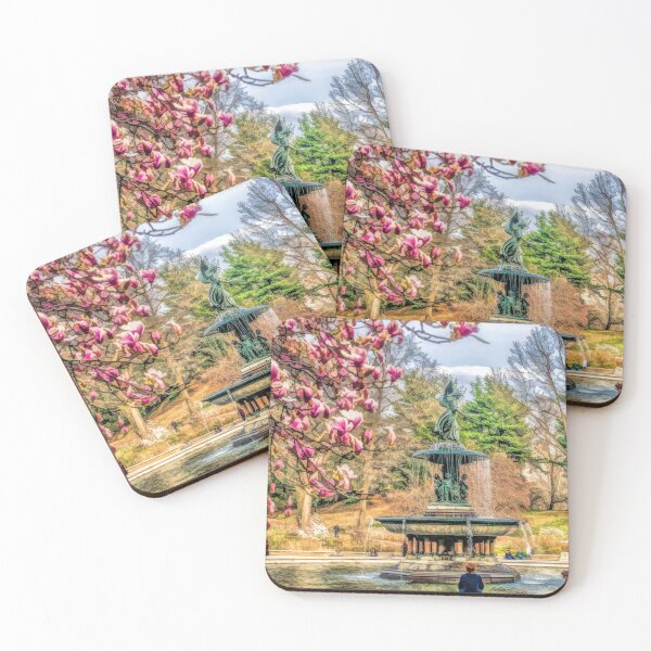 Item preview, New York City Central Park Bethesda Fountain Blossoms designed and sold by Christopher Arndt.