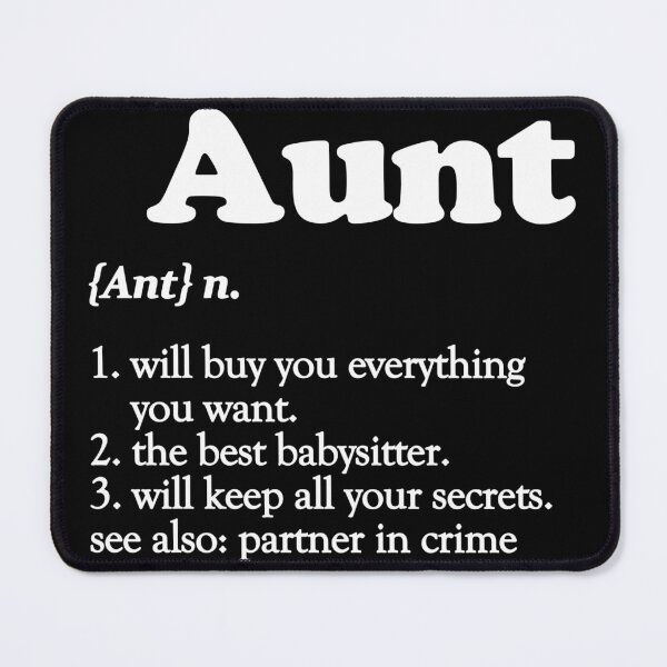Item preview, Aunt designed and sold by pnkpopcorn.