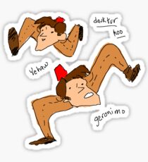 doctur hoo Sticker
