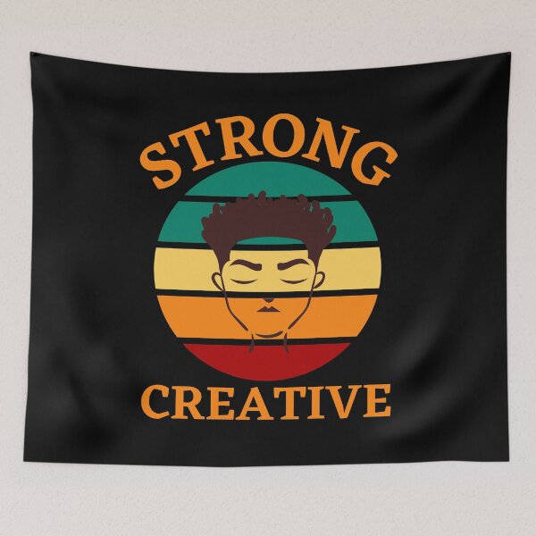 Item preview, Strong Creative - Black Boy Dreadlocks designed and sold by DeansDesigns44.