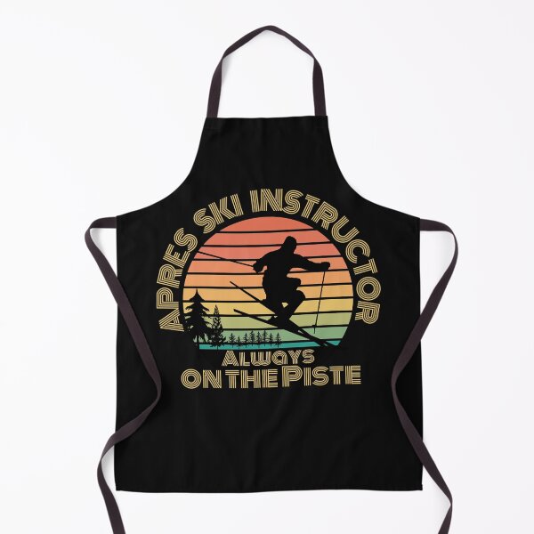 Item preview, Apres Ski Instructor, vintage sunset, retro vibe,  designed and sold by allycat57.