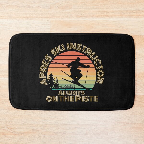 Item preview, Apres Ski Instructor, vintage sunset, retro vibe,  designed and sold by allycat57.